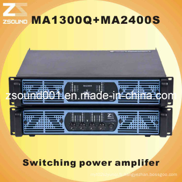 Haut-parleurs Professional Lound haute puissance (MA1300Q + MA2400S)